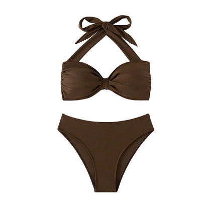 Women's Two-piece Swimsuit Lace-up Bikini